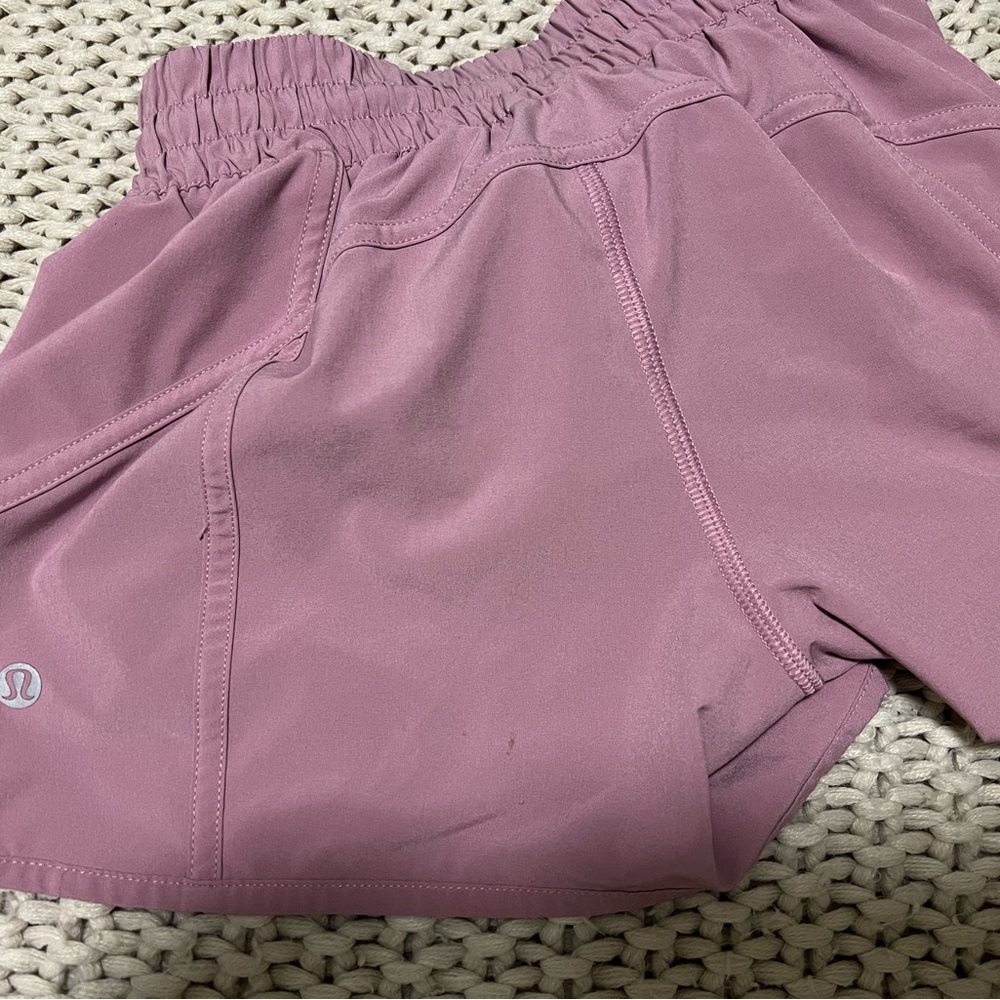 Lululemon Light Pink Active Shorts